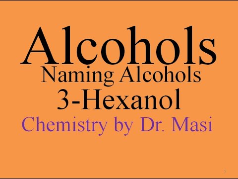 Video: Vilken struktur har hexanol?