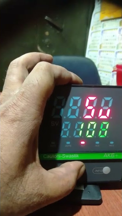How to set temperature  SWASTIK controller .
