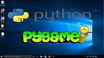 Como importar PyGame no python?