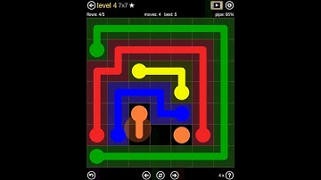 FLOW FREE - Classic Pack - 7x7 - Level 4