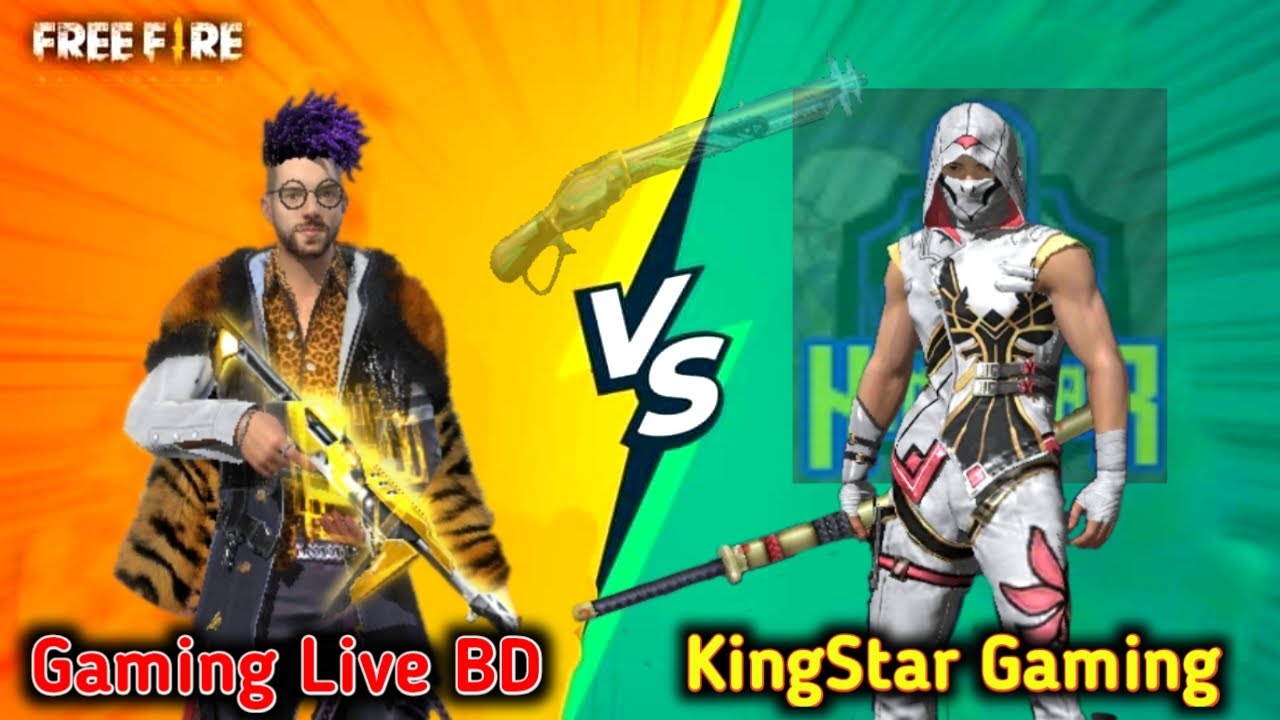 FREE FIRE/Op Vs Game Play😊 [Gaming_Live_BD Vs #KingStar_Gaming](1 Vs 1 ...