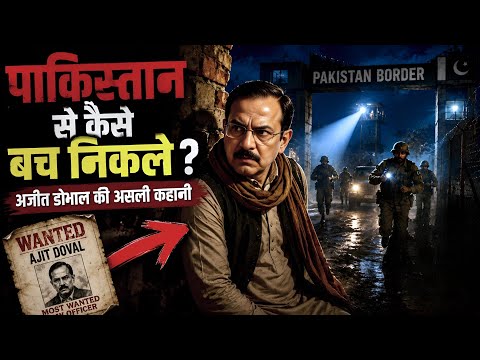 Akhir Kaise Bach Nikle Ajit Doval? | RAW Ka Secret Mission Operation X | 2D animation 