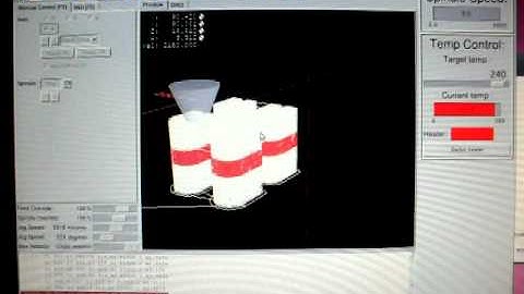 Prusa Mendel RepRap controlled via EMC2 (LinuxCNC)