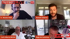 Débat Putsch Live : Régis de Castelnau, Carlo Brusa et Romain Subirats