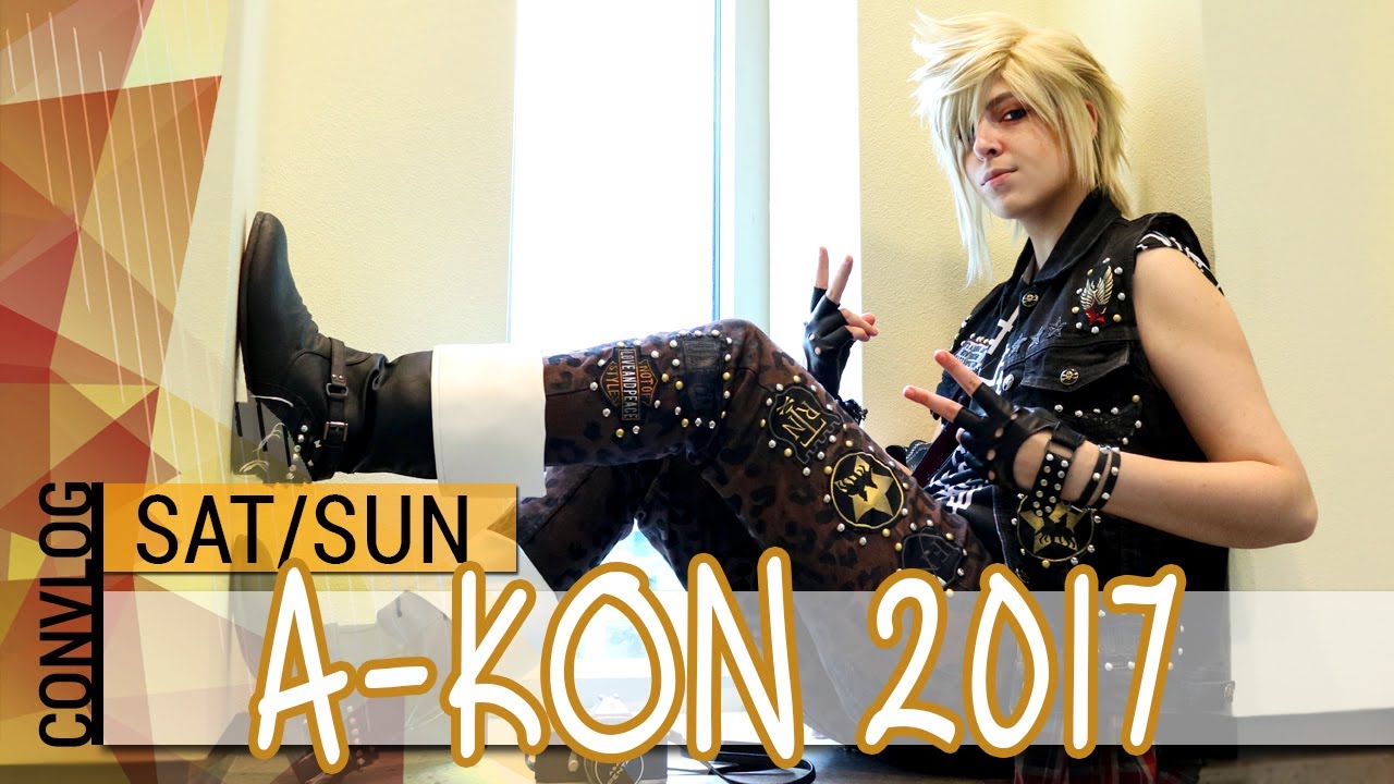 ConVlog: A-kon 2017 (Sat/Sun) Prompto Debut, Photshoot & Revolving Sushi