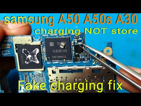 samsung fake charging solution, A50 A30 A50s A20 M30 M31 charging problem 100% fix.