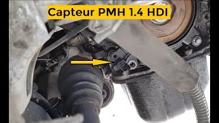 Peugeot 206 1.4 HDI. Changement Capteur PMH - YouTube