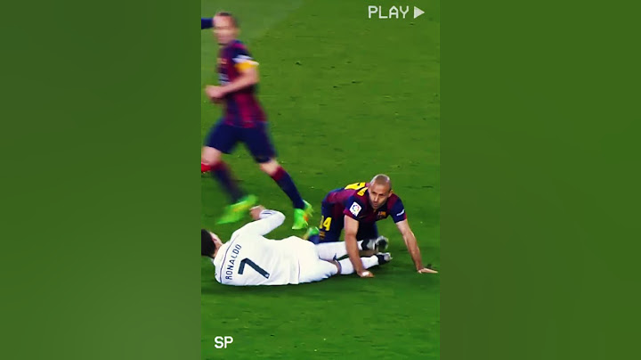Ronaldo x Mascherano 😈😈