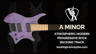 Atmospheric Modern Progressive Rock Backing Track in A Minor | 105 BPM