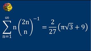 Evaluating an Infinite Series Using Beta and Generating Functions