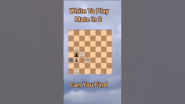 Mate In 2#chess #chesspuzzle