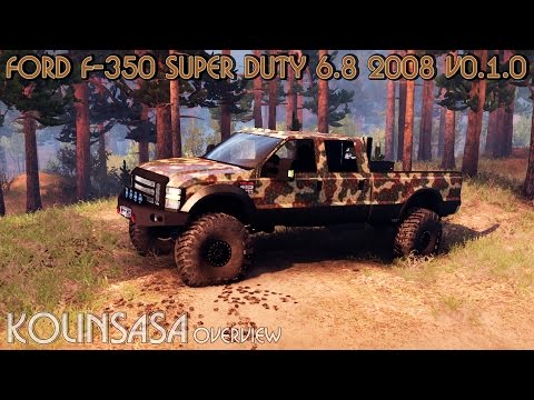 Ford F-350 Super Duty 6.8 2008 v0.1.0 camo2