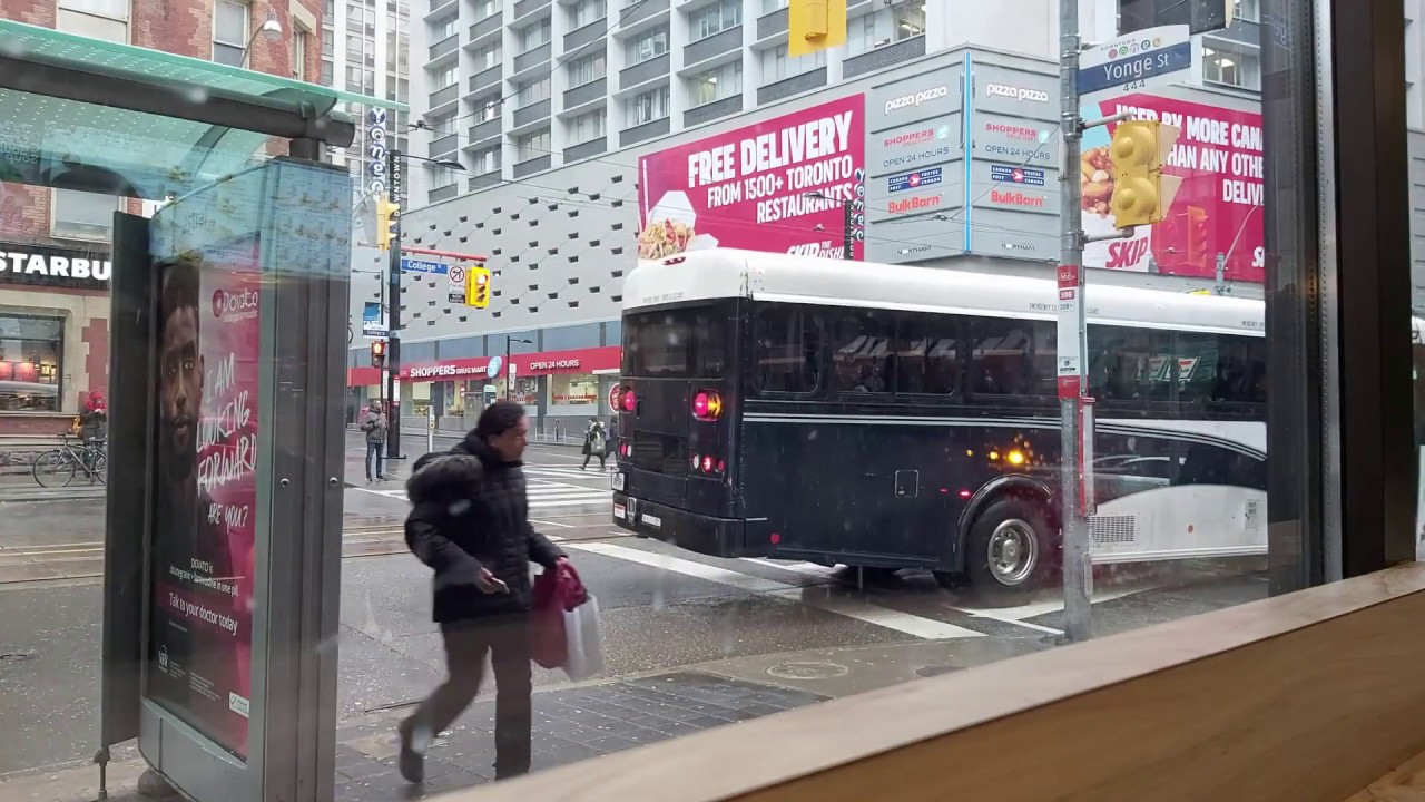 Toronto Ontario Canada New Years Eve Daytime Yonge College Street