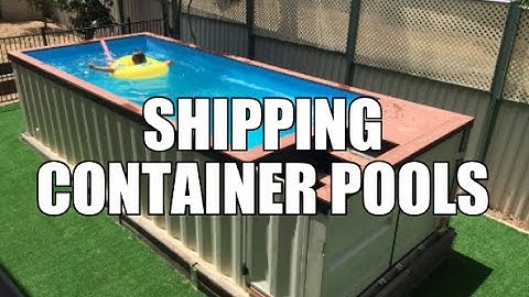 Shipping Container Pools