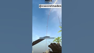 MIRAGE A SIDE CONN SMOKE FROM RAMP #csecretnades #mirage #cs2 #utils