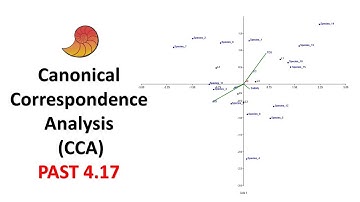 Canonical Correspondence Analysis (CCA) in PAST | Full Guide: Analysis & Interpretation
