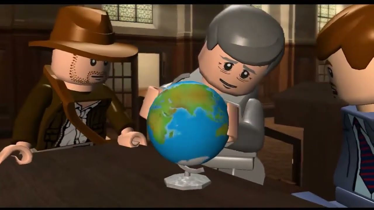Lego Marcus Brody (Re-uploaded) scenes