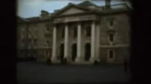 Trinity College, Dublin, Ireland (Kodak Ektachrome 64T Super-8)