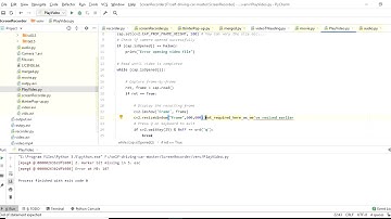 #Python #OpenCv #VideoPlayer