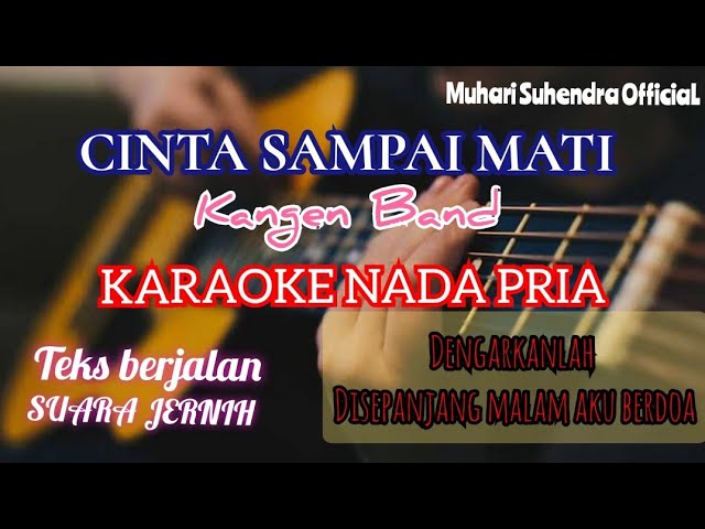 CINTA SAMPAI MATI - KANGEN BAND VERSI KARAOKE MUSIC KORG PA class=