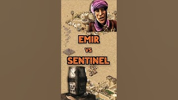 Emir vs Sentinel | Stronghold Crusader: DE #strongholdcrusader #gameplay #rts #fireflystudios