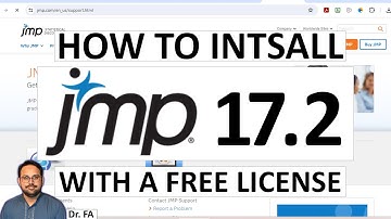 Free JMP 17.2 (2024) - How to Install JMP Software 17.2 in Laptop/PC