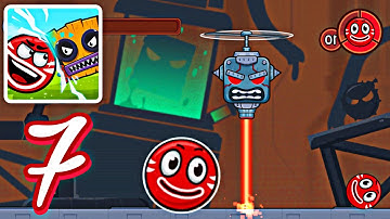 Red Ball 6  Gameplay Walkthrough Part 7  (iOS, Android)