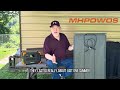 Camping with Solar | MHPOWOS 100W Flexible Solar Panel Setup