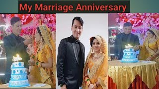 My Marriage Aniversary Celebration.