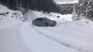 Audi A4 2.0 TFSI & 1.8T quattro Snow Fun