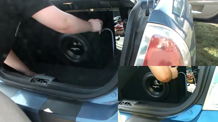 How To Position Your Subwoofer For Loud Bass In Your Trunk Results Skar ZVX-12 #sub Taramps MD1200