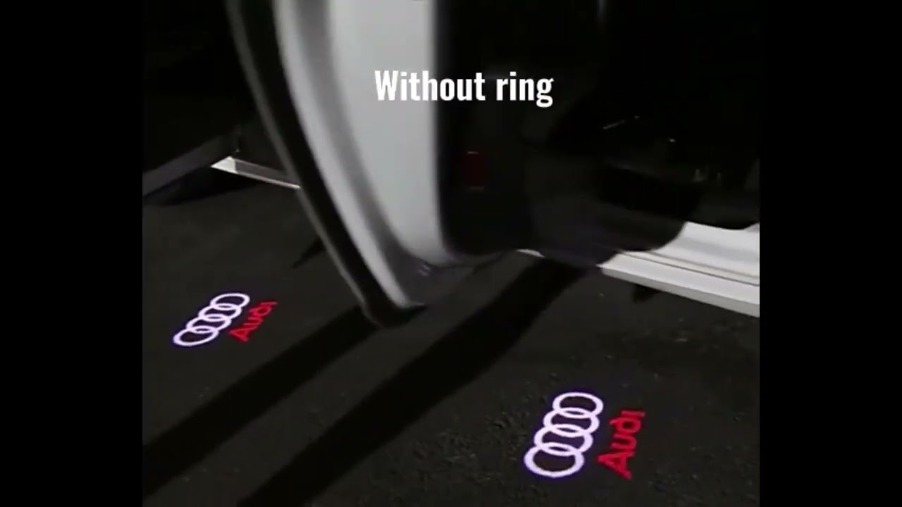 LED Audi Türbeleuchtung Logo Projektor - Turbeleuchtung