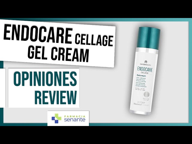 ENDOCARE CELLAGE Crema Opiniones⭐Gel-crema Endocare Cellage