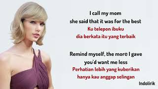 Taylor Swift - Now That We Don’t Talk (Taylor’s Version) [From The Vault] | Lirik Terjemahan