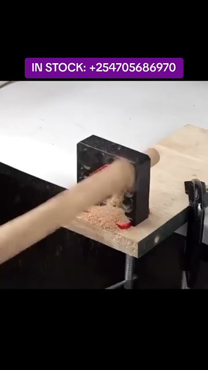 ADJUSTABLE DOWEL MAKER JIG FOR SALE  254705686970 #massfollowing #construction #fyp #diy #DIYTools#