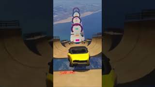 EPIC MEGA RAMP JUMP! (GTA 5 Online) #shorts