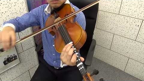 A Tune A Day for viola Book III Chapter II On the C string No  4