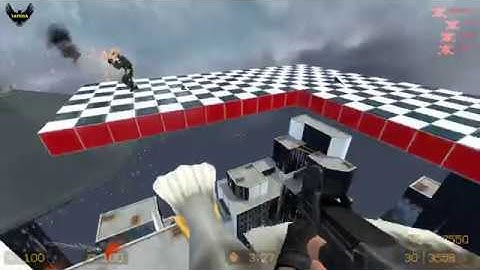 ZOMBIE ESCAPE MOD ON COUNTER-STRIKE: SOURCE, MAP: ZE_madness, CSS
