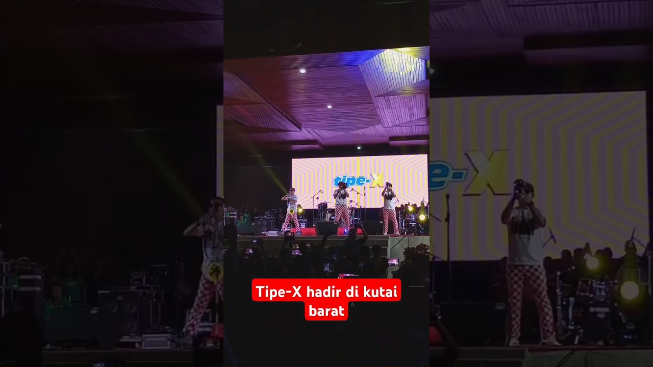 Tipe-X hadir di kutai barat#tipexband 