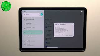 How to Reset App Preferences on GOOGLE Pixel Tab?