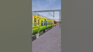12382 - NEW DELHI HOWRAH POORVA EXPRESS IN IR-MSTS || MSTS OPEN RAILS
