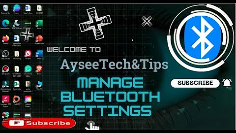Recover Lost Bluetooth Icon II Pair Devices using Bluetooth Connection II AyseeTech&Tips