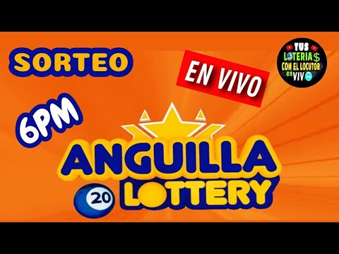 Transmision Sorteos ⭐Anguilla Lottery 6 pm VIVO de hoy lunes 23 de octubre del 2023