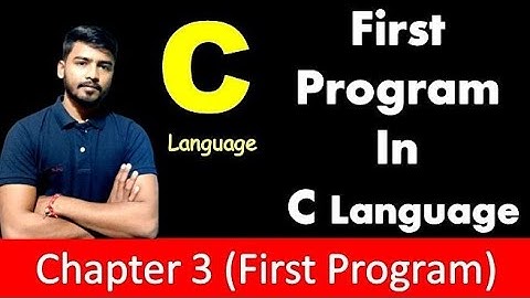 First Program in C | Chapter - 3 | use of printf/ getch/ clrscr/ /n /t