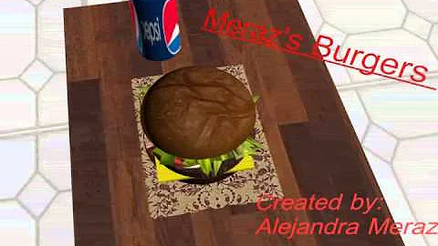 Alejandra Meraz's Chesseburger Commercial.