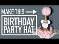 DIY Tutorial Minnie Mouse Birthday Party Hat