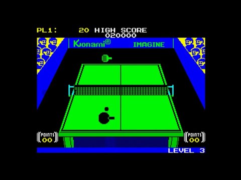 Winゲームです！ Konami's Ping Pong ZX Spectrum Gameplay - YouTube