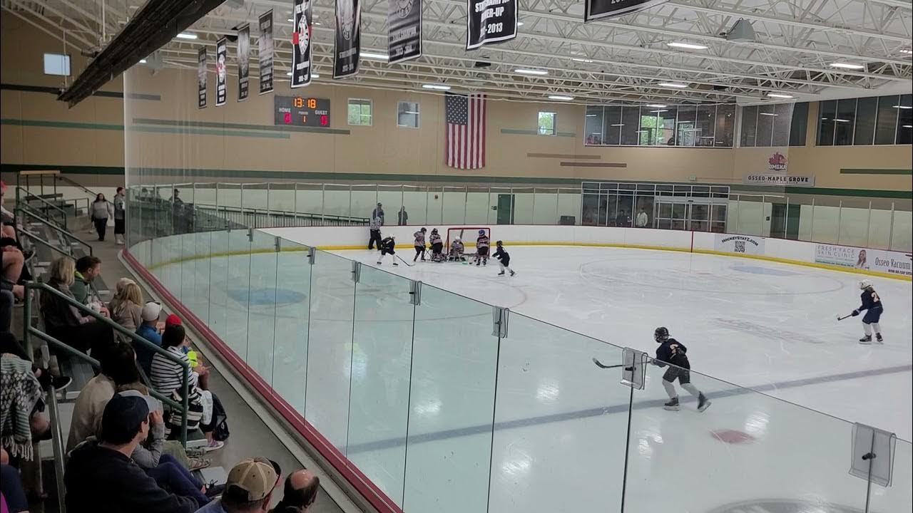 10U Hockey Forecheck, Backcheck, Net Pressure, Board Battles! EFFORT