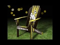 Custom Vinyl Wrapped Adirondack Chairs Custom Vinyl Wrapped Adirondack Chairs