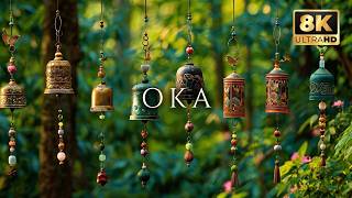 Oka - Natural Colorful Tibetan Bells | Relaxing Echo Therapy Bell Sound | Peaceful Echo